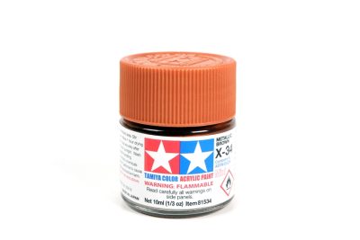 TAMX34 - Tamiya Acrylic Gloss Met Brown 10ml