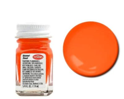 TES1173 - FLUORESCENT ORANGE ENAMEL 7.4ml