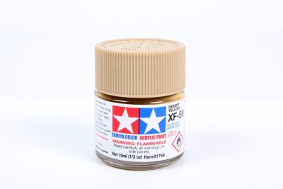 TAMXF59 - Tamiya Acrylic Flat Desert Yellow 10ml