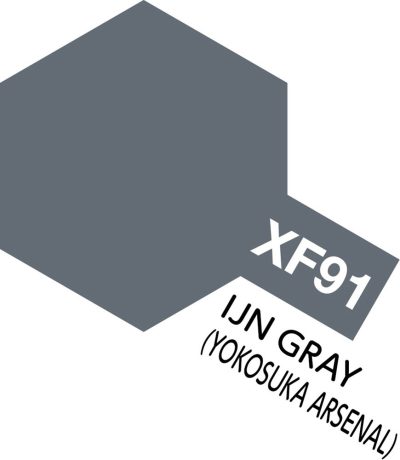 TAMXF91 - Tamiya Acrylic IJN Gray YA 10ml