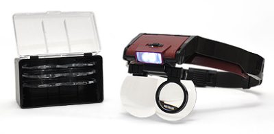 FF9008 - Magnifier Visor With Light