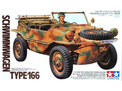 TAM35224 - Schwimmwagen Type 166 (PkwK2s) - 1/35