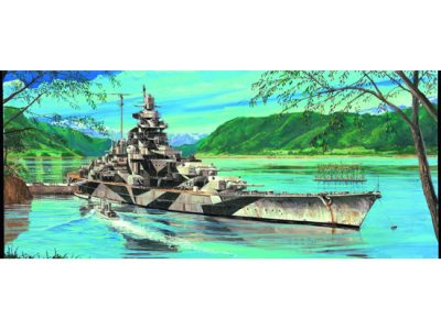 TRU5712 - German Tirpitz Battleship 1944 - 1/700