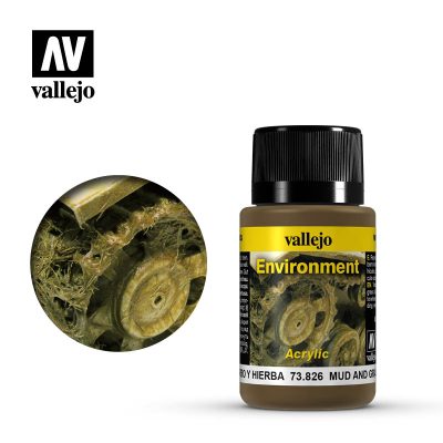 VAL73826 - Acrylic Weathering Effects - MUD AND GRASS EFFECT 40ml