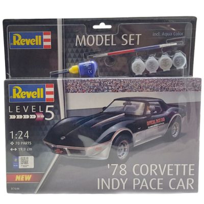 REVG67646 - 1978 Corvette Indy Pace Car W/Paint/Glue/Brush - 1/24