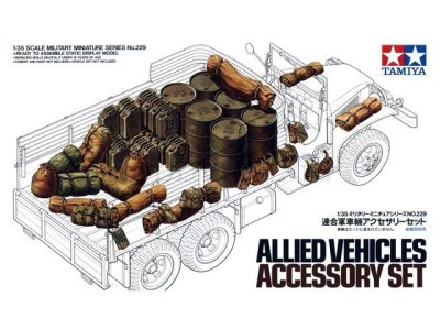 TAM35229 – Allied Vehicle Accessory Set - 1/35