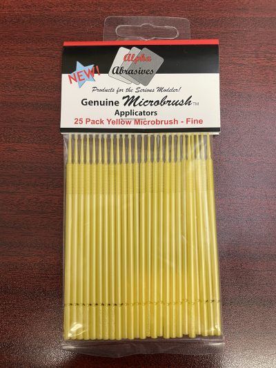 ALP1301 - Microbrushes Yellow (25) - Fine