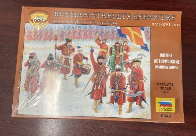 ZVE8040 – Russian Strelets Infantry XVI-XVII AD – 1/72
